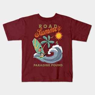 ROAD SUMMER SUMMER MODE Kids T-Shirt